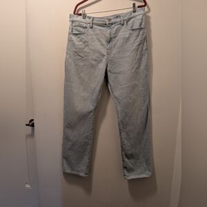 Madewell Blue Straight Jeans Classic Style The '90s Straight Jean